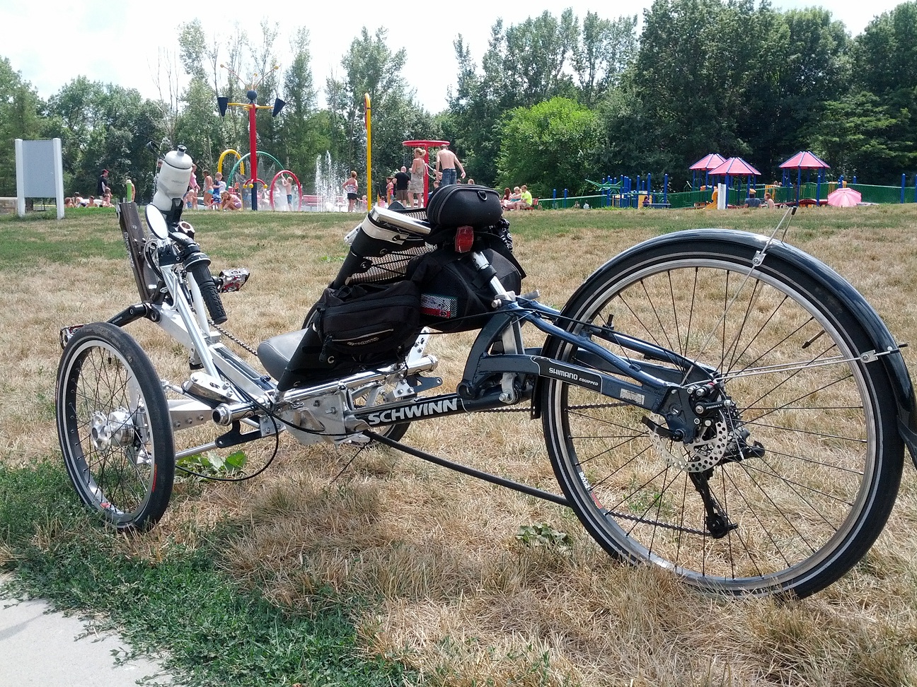 home built recumbent trike