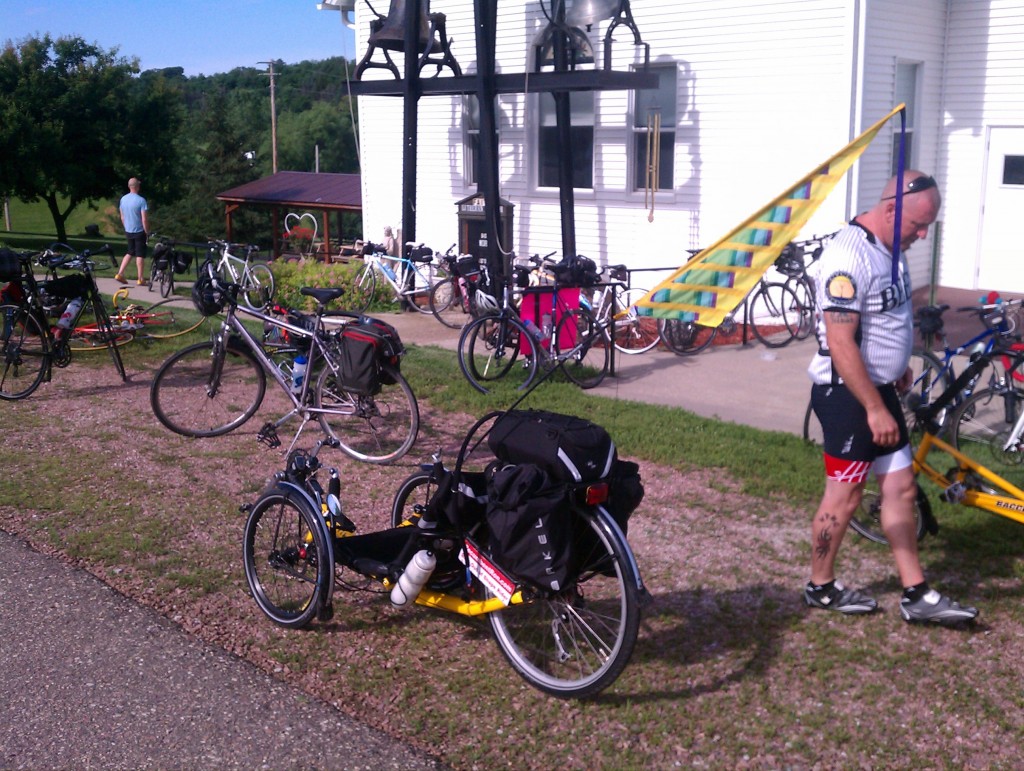 One of our stops was a church in Maskell, NE (Pop. 67).  Some great sweets and treats inside.