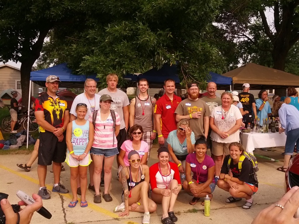 RAGBRAI Virgins (first time riders)